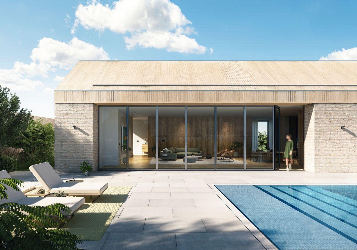 Schüco AS FD 75 bifold doors