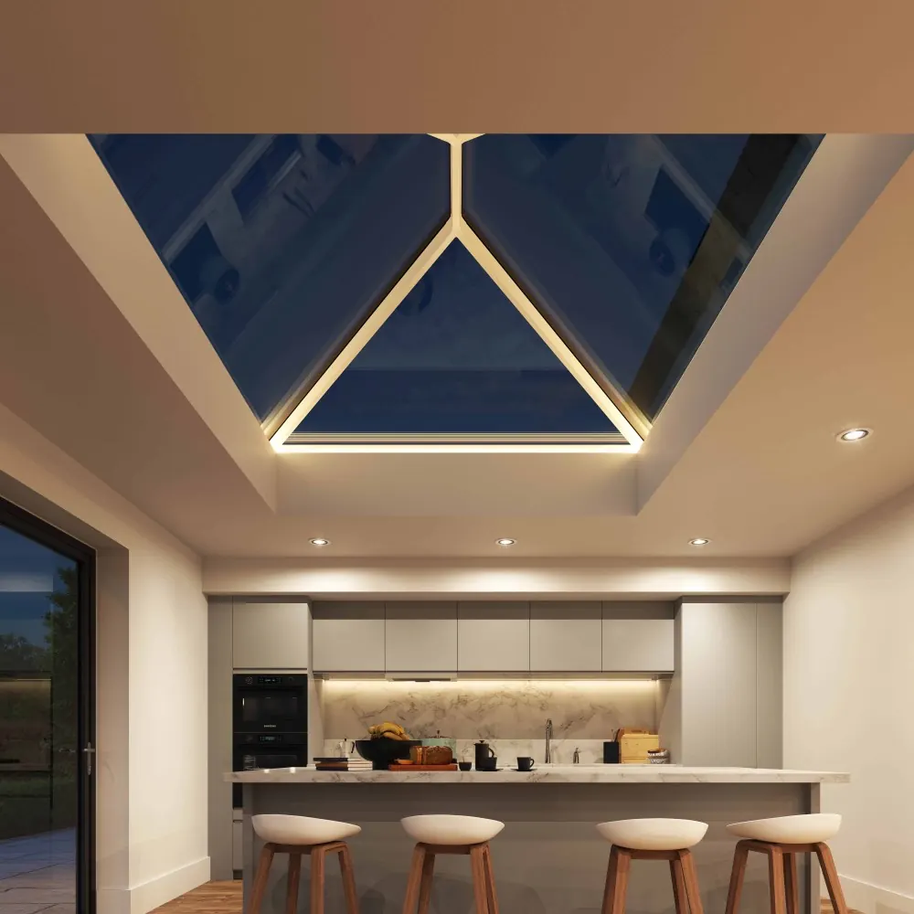 Roof lantern interior view