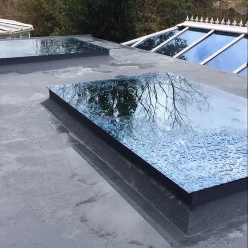 Frameless Flat Rooflight